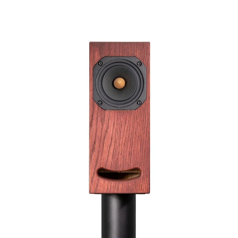 Closer Acoustics OGY Bookshelf Loudspeakers - Pair - Oak Red Velvet '26