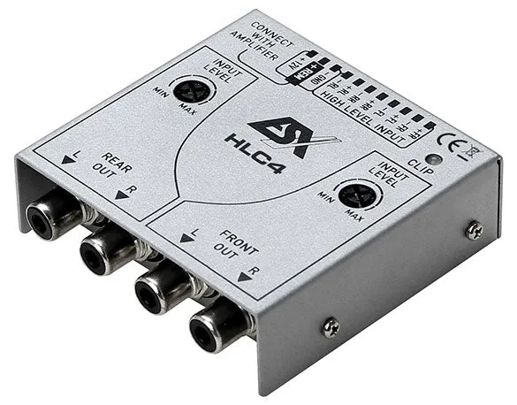 Convertisseur Haut/Bas Niveau 4 Canaux – Plug & Play