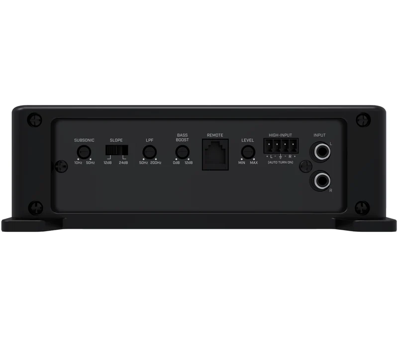 AI-Sonic S2-A1000.1 + bouton de basses S2 – Amplificateur mono 1000 WRMS 1 Ohm