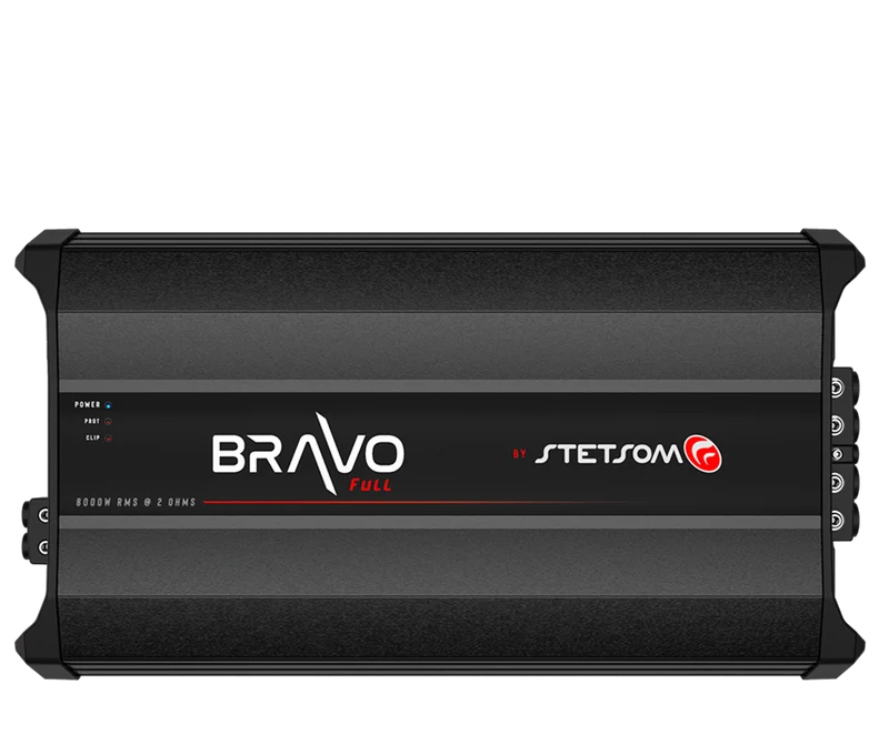 Stetsom BRAVO FULL 8K – Amplificateur Mono Fullrange 8700 WRMS 2 Ohm