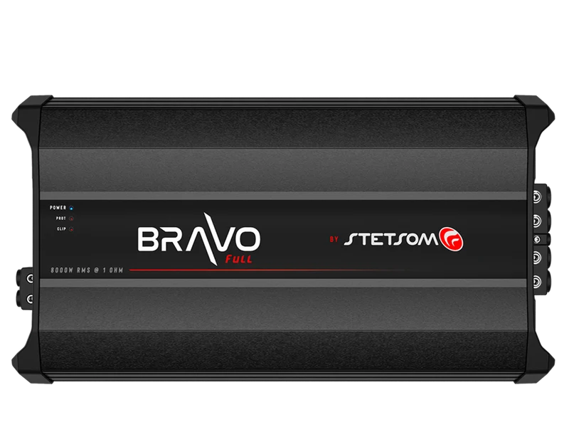 Stetsom BRAVO FULL 8K – Amplificateur Mono Fullrange 8600 WRMS 1 Ohm