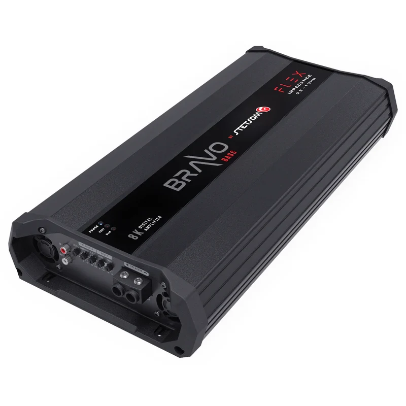 Stetsom BRAVO BASS FLEX 8K – Amplificateur Mono 8000/9000 WRMS 0,5 à 1 Ohm