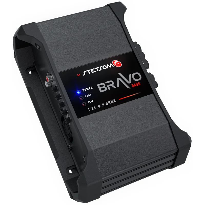 Stetsom BRAVO BASS 1.2K – Amplificateur Mono Classe D 1200 WRMS 2 Ohm