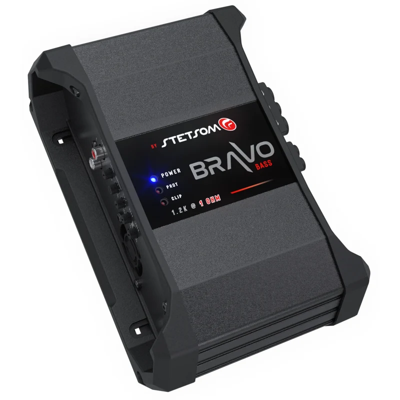 Stetsom BRAVO BASS 1.2K – Amplificateur Mono Classe D 1200 WRMS 1 Ohm