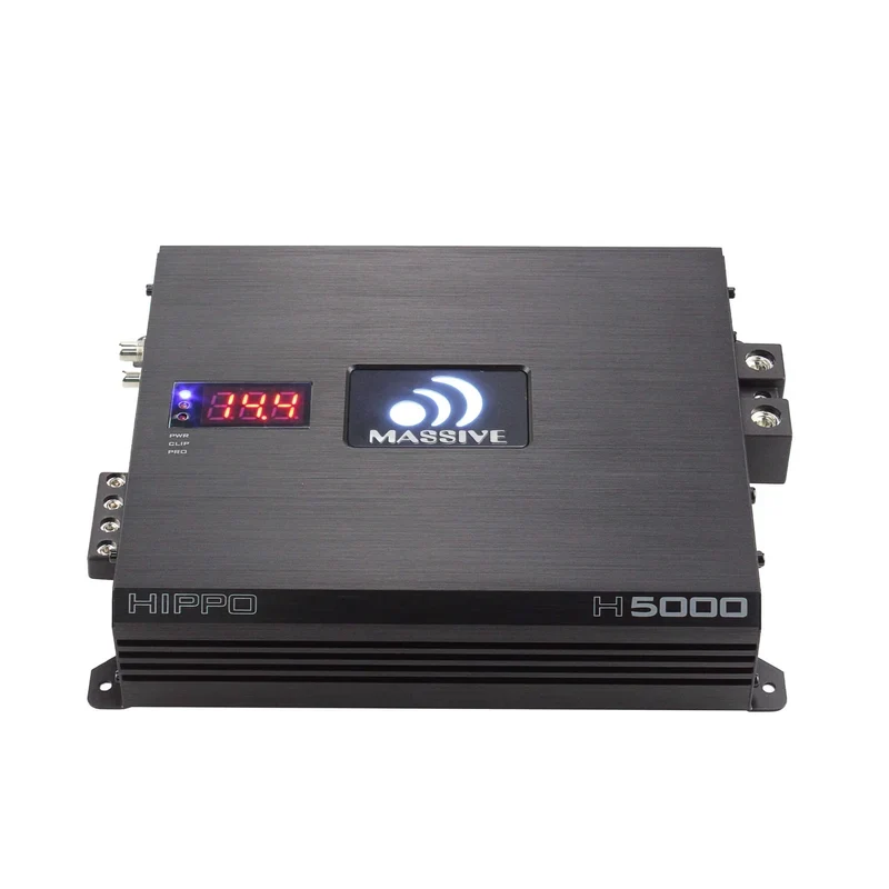 Massive Audio Hippo H5000 – Amplificateur Mono Classe D 5000 WRMS 1 Ohm