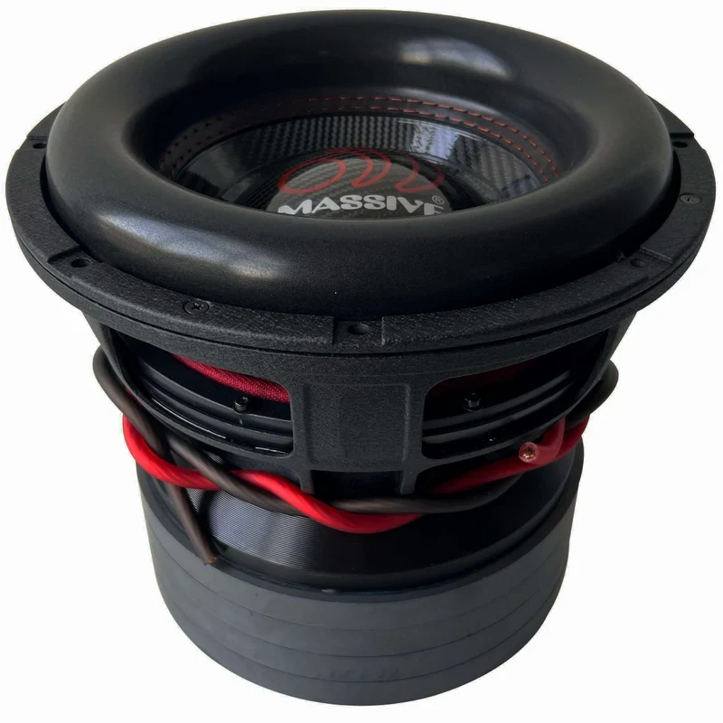 Massive Audio BOA121R – Subwoofer 30 cm 8000 WRMS 90 dB Double Bobine 1 Ohm