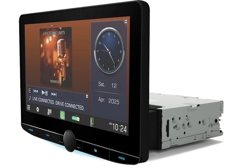 KENWOOD DMX9724XDS – Autoradio multimédia écran 10,1 pouces HD CarPlay Android Auto