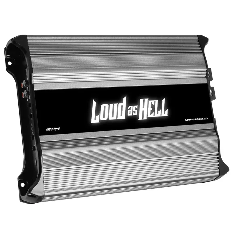 LOUD AS HELL IN1000.2D – Amplificateur 2 canaux 2x1000 WRMS 1 Ohm