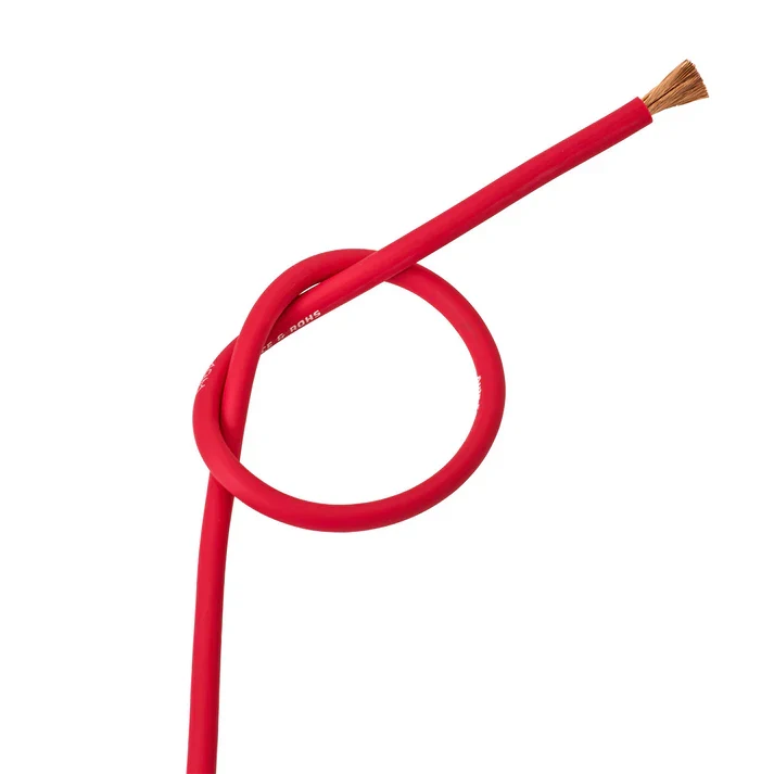 PC10CCAR - Câble d'alimentation Pure CCA 10,2 mm², rouge