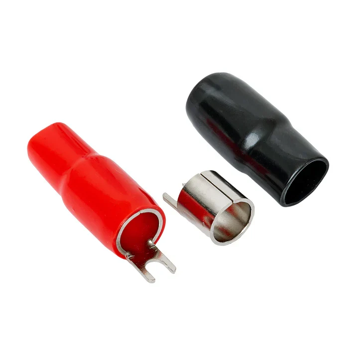 L1FT53 - Cosse plate 53 mm², rouge/noire