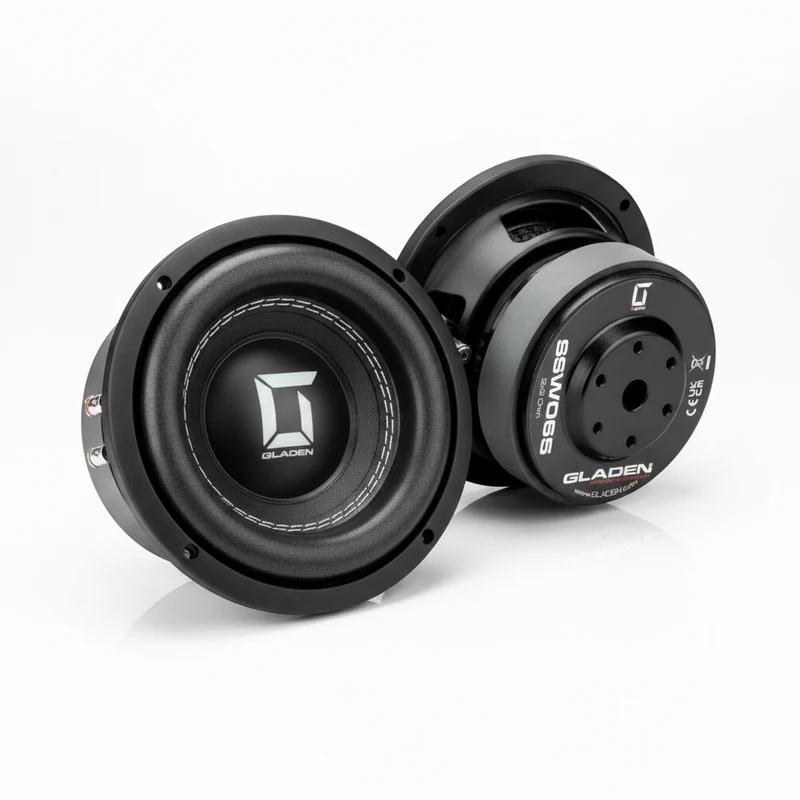 Gladen SSW 065-16 Duo – Subwoofer 6,5" Double Bobine 2x2Ω
