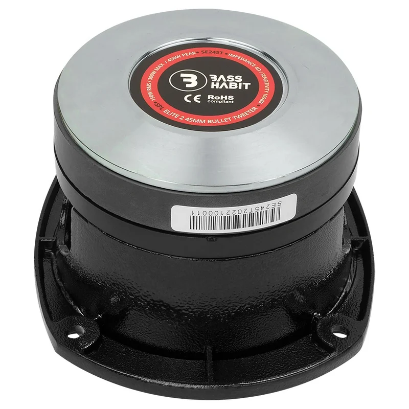 Bass Habit SPL Elite 2 SE245T – Tweeter 45mm 150W RMS 109 dB ( 1 unité )