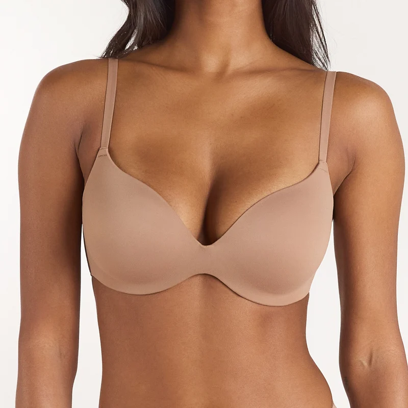 Soutien-gorge T-Shirt PillowSoft™ - Noisette