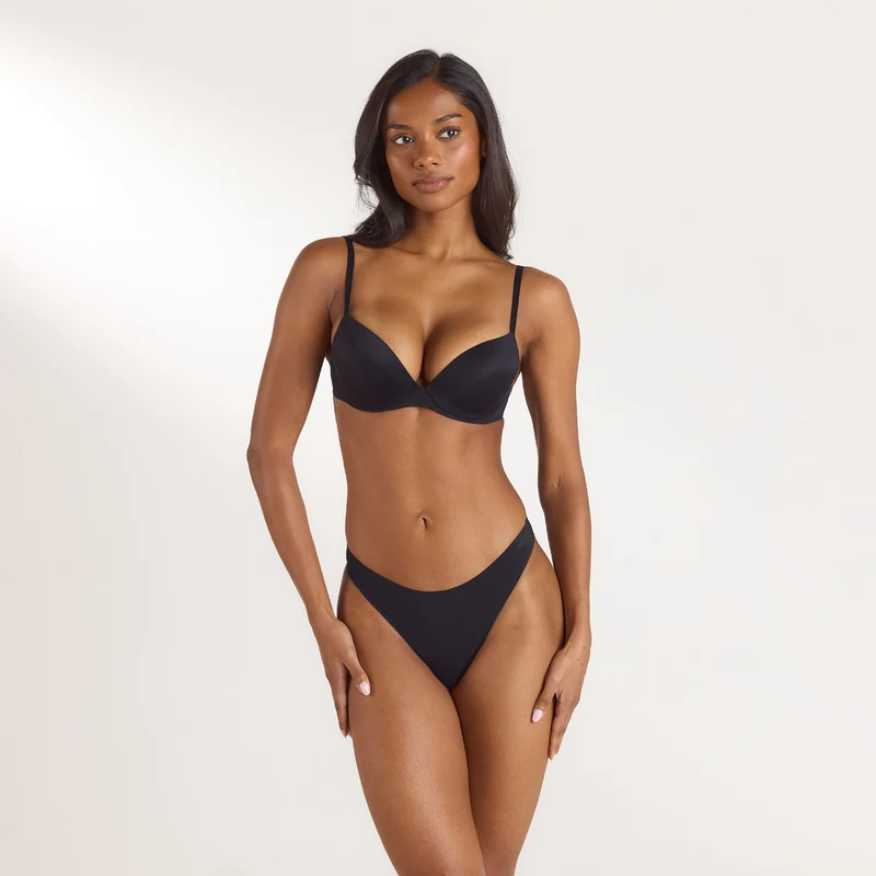 Soutien-gorge Push-up PillowSoft™ - Noir