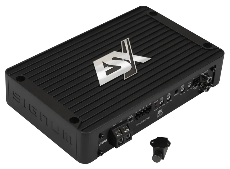ESX SX1000.1 – Amplificateur mono 1080W RMS Classe D Série SIGNUM SX Stable 1Ω