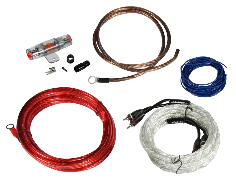 HiFonics HFX - Kit de Câblage Amplificateur 10mm² 50A