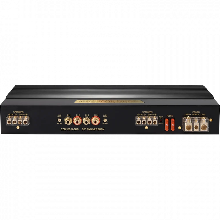 Amplificateur SQ 4 Canaux Classe A/B - 4x125W RMS GZA 125.4-30A