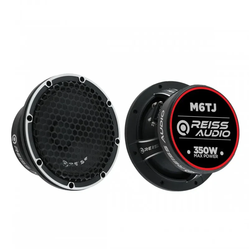 Reiss RS-M6TJ - Médium 16,5 cm 150W RMS 95,4dB 4Ω Grilles (Paire)