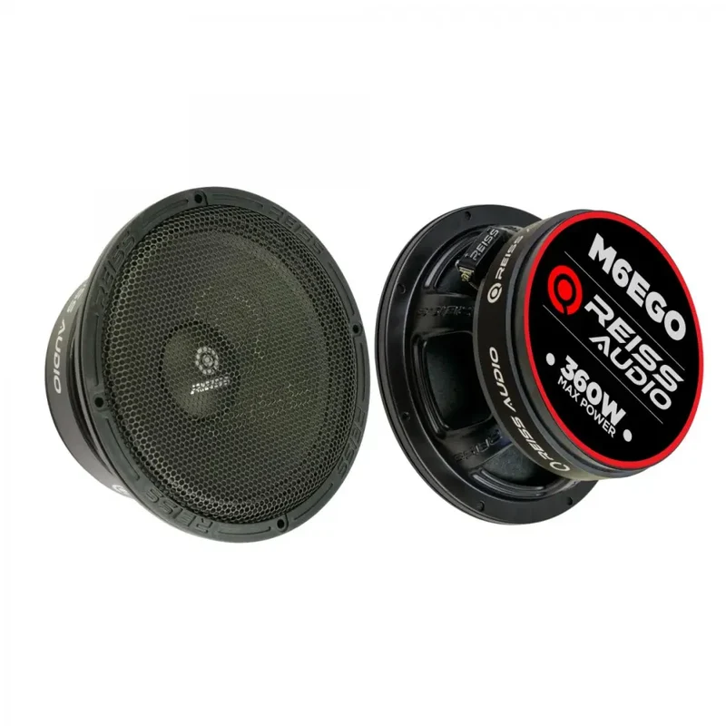 Reiss RS-M6EGO - Médium 16,5 cm 200W RMS 94dB 4Ω Grilles Incluses (Paire)