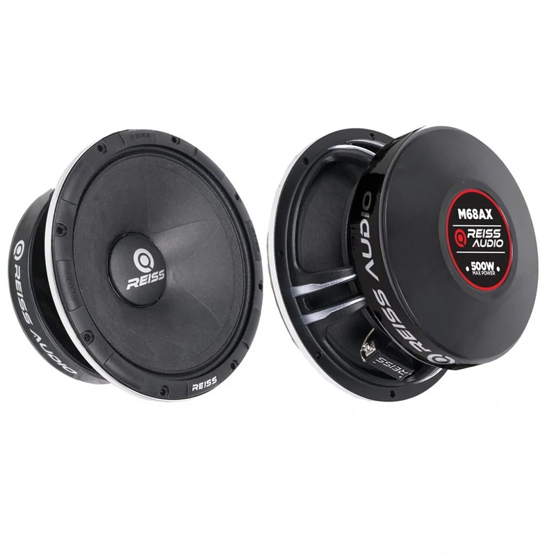 Reiss RS-M68AX - Médium 16.5cm 250W RMS 96dB Papier 4Ω (Paire)