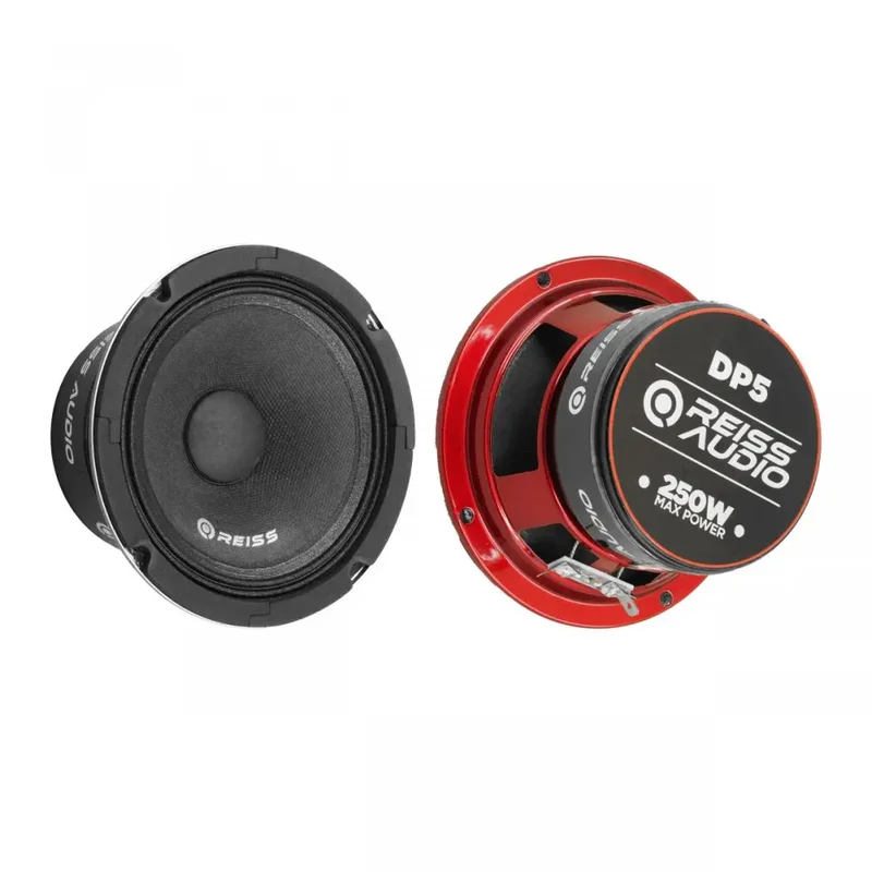 Reiss RS-DP5 - Médium 13cm 75W RMS 92dB 4Ω Papier Renforcé (Paire)