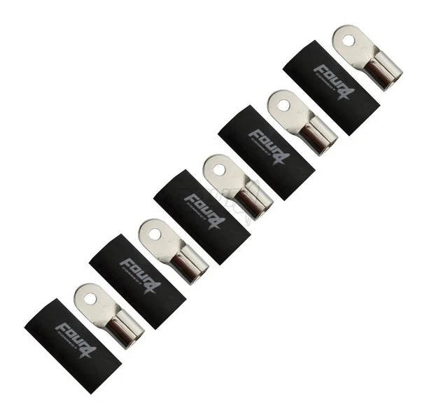 FOUR Connect 4-690956 – Cosses annulaires M6 50mm² cuivre pur lot de 5 noires