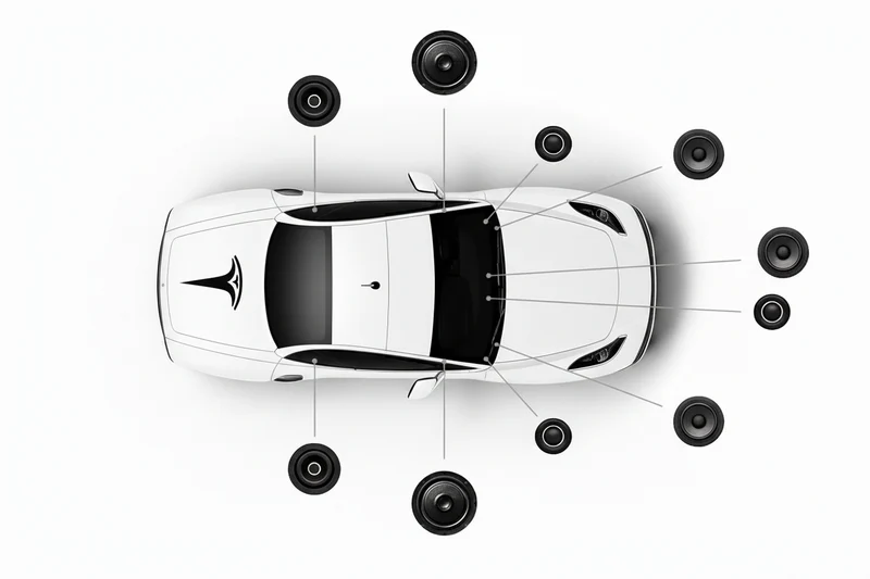 Pack Complet Haut-Parleurs Tesla Model 3 (2018-2023) – ACOUSTIC 10.0