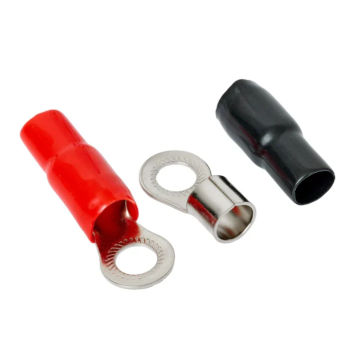 Cosse annulaire 53 mm² M12 Niveau 1, rouge/noir