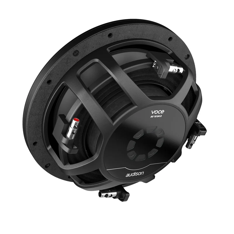 Subwoofer Audison AV 10 D4 II - 250mm (10") - Double Bobine 4Ω - 550W RMS - Grille Incluse