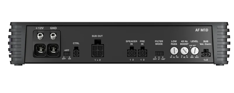 Amplificateur Audison AF M1D - Mono - 1000W - Classe D - Hi-Res Audio - 1 x 1200W @ 1Ω