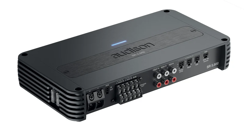 Amplificateur Audison SR 5.600 - 5 Canaux - 1010W - Classe D - 4 x 115W + 1 x 550W @ 2Ω
