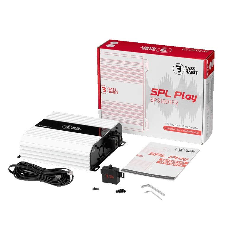Play SPL SP31001FR - Amplificateur mono Classe D 3120W RMS large bande