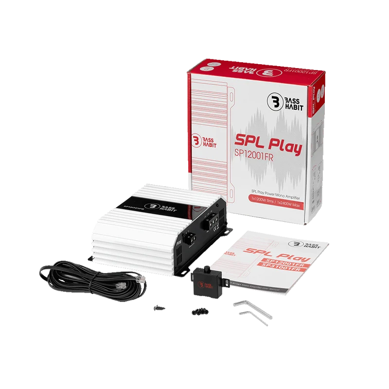 Play SPL SP12001FR - Amplificateur mono Classe D 1210W RMS large bande