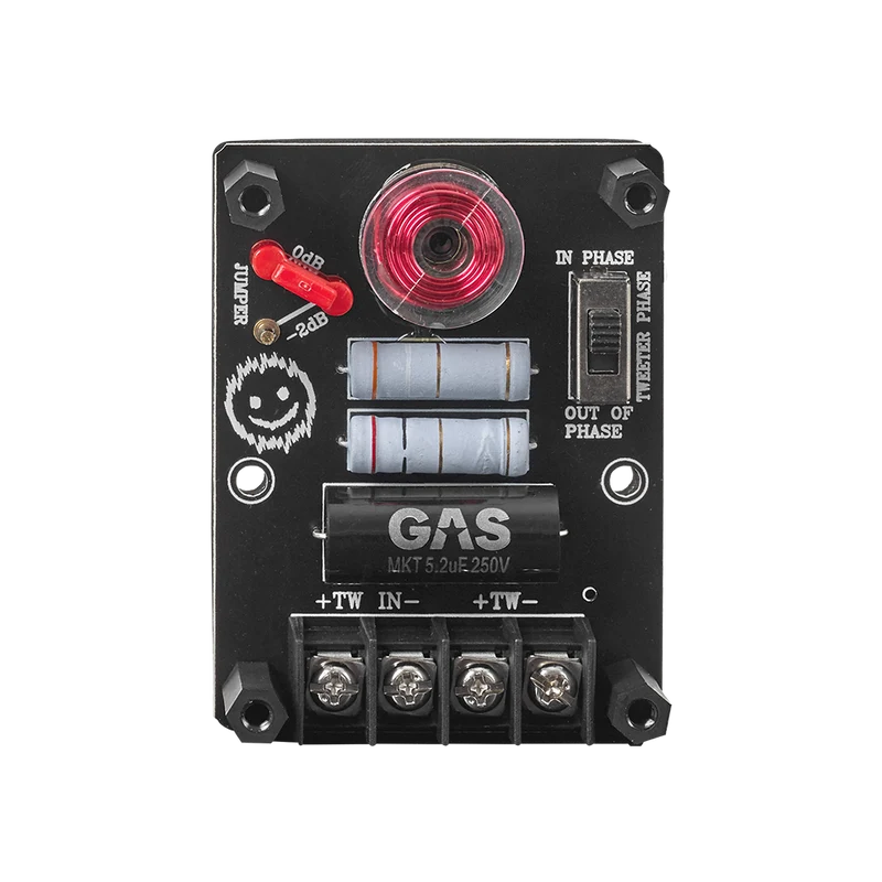 GAS MAX K2-64 - Kit haut-parleurs 2 voies 16,5 cm (6,5") 130W RMS