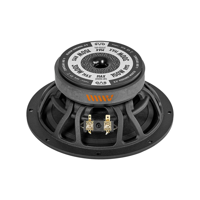 GAS MAX K2-64 - Kit haut-parleurs 2 voies 16,5 cm (6,5") 130W RMS