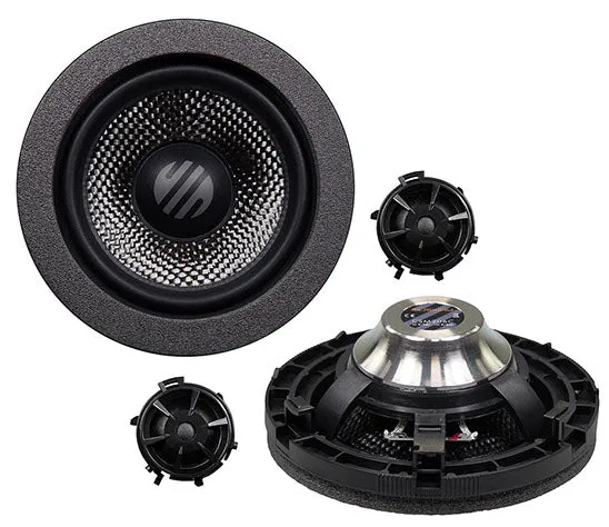 Musway CSM206C - Système de haut-parleurs 2 voies 10 cm pour Mercedes Classe C W206