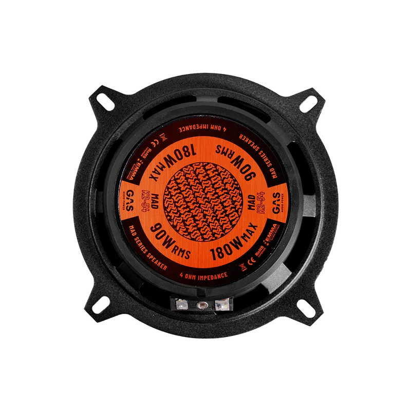 GAS MAD K2-54 - Kit 2 Voies Séparé 5,25" 90W RMS 4 Ohms
