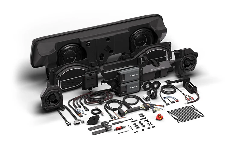 Rockford Fosgate 20GLADR-STG5 – Kit Audio Plug & Play 1800 W pour Jeep Gladiator Stage 5