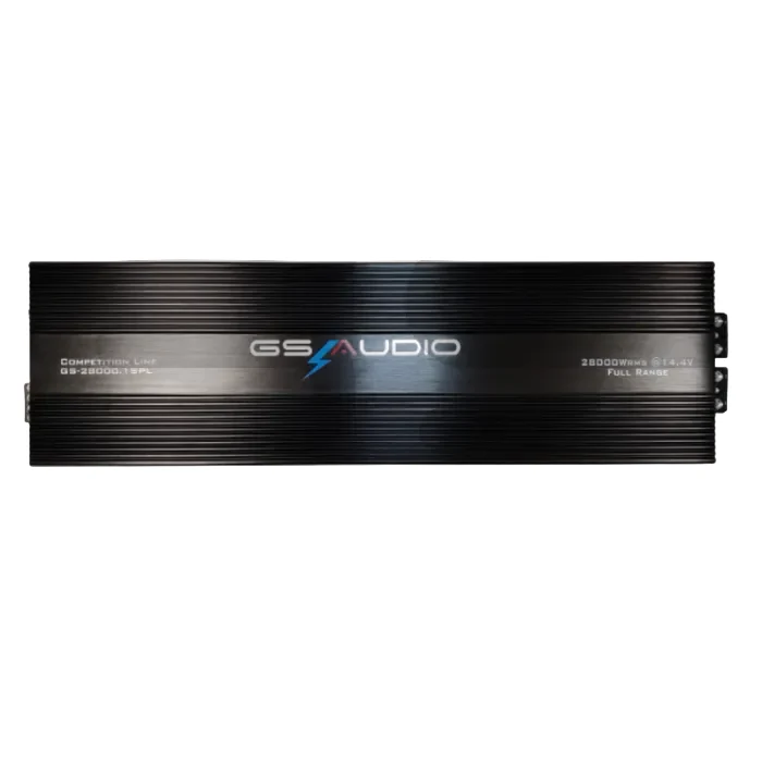 GS Audio GS-28000.1 Competition Series – Amplificateur mono Classe D 1×28 000 W RMS @1 Ω
