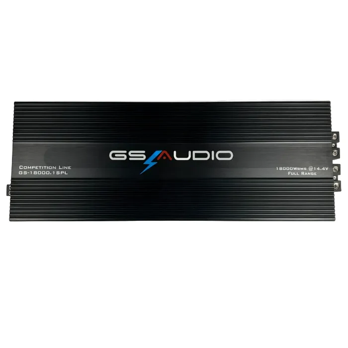 GS Audio GS-18000.1 Competition Series – Amplificateur Mono Classe D ~18 000 W RMS @ 1 Ω