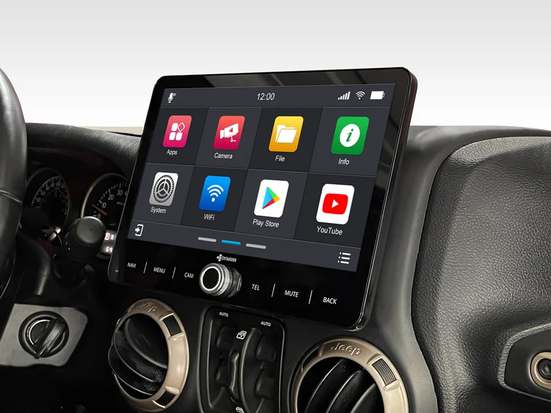 Autoradio Android 10″ Plug & Play Dynavin D9-JP Premium pour Jeep Wrangler JK (2007–2018)