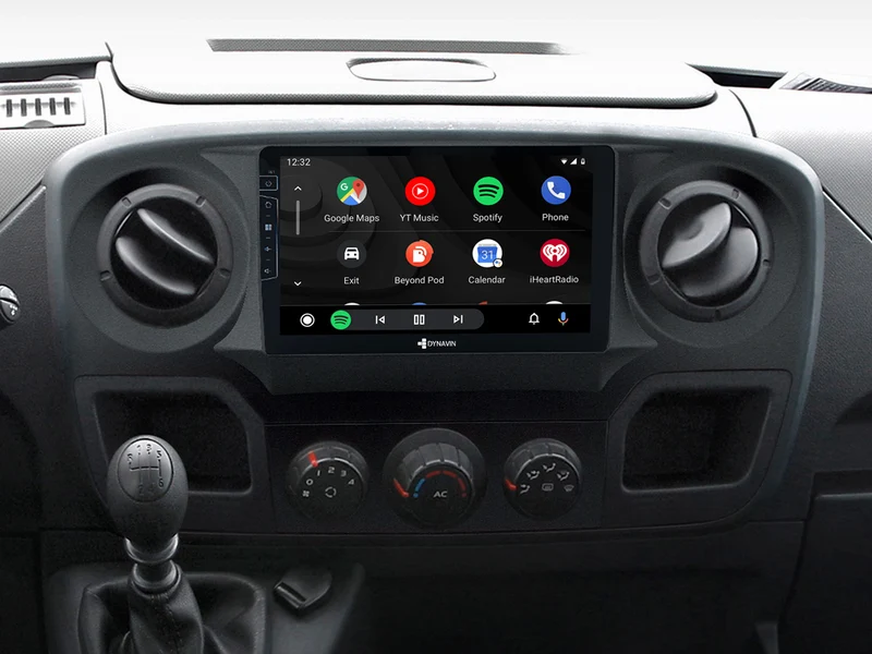 Autoradio Android 9″ Plug & Play Dynavin D9-RN-1 Plus/Flex-C pour utilitaires (Renault Master III/IV, Opel Movano B, Nissan NV400 2010-2019)
