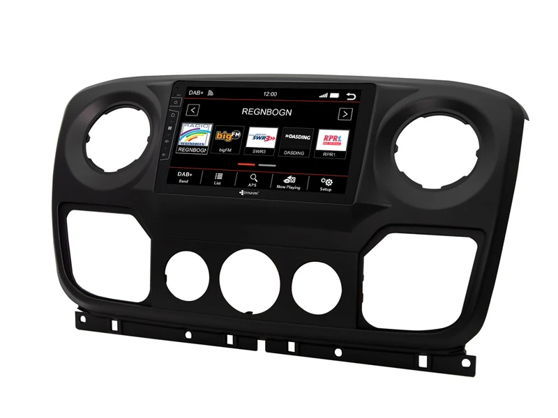 Autoradio Android 9″ Plug & Play Dynavin D9-RN-1 Plus/Flex-C pour utilitaires (Renault Master III/IV, Opel Movano B, Nissan NV400 2010-2019)