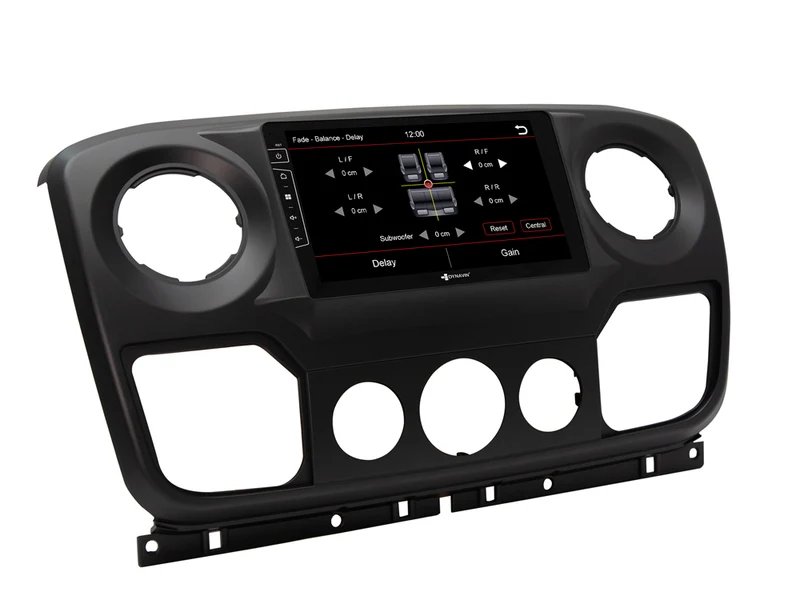 Autoradio Android 9″ Plug & Play Dynavin D9-RN-1 Plus/Flex-C pour utilitaires (Renault Master III/IV, Opel Movano B, Nissan NV400 2010-2019)