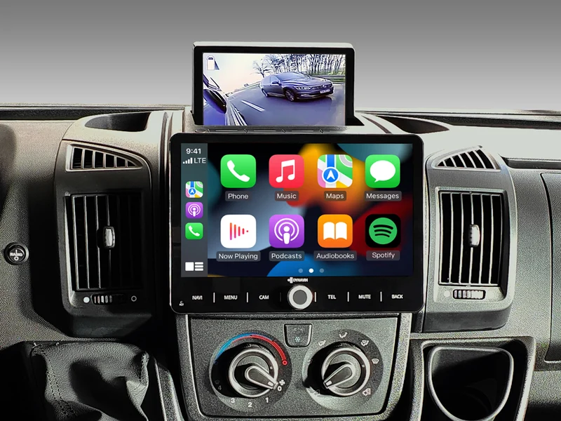 Autoradio Android 10,1″ Plug & Play Dynavin D9-DCX Plus pour utilitaires / camping-car (Fiat Ducato 2006-2021, Citroën Jumper II, Peugeot Boxer II)