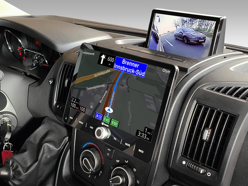 Autoradio Android 10,1″ Plug & Play Dynavin D9-DCX Plus pour utilitaires / camping-car (Fiat Ducato 2006-2021, Citroën Jumper II, Peugeot Boxer II)