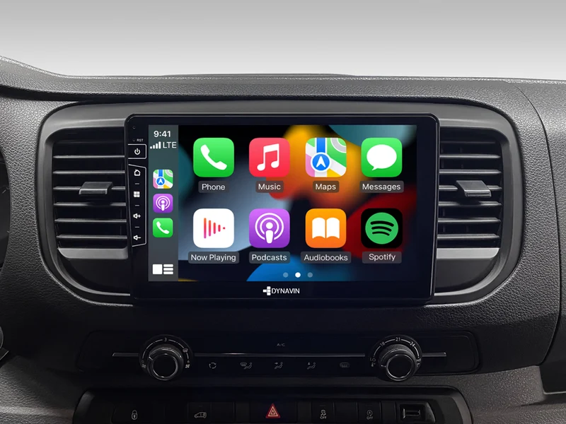 Autoradio Android 9″ Plug & Play Dynavin D9-TYPA Premium pour Toyota ProAce / Peugeot Expert / Citroën Jumpy / Opel Vivaro (2016–2024)