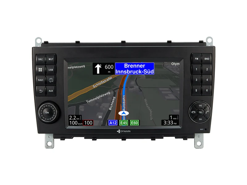Autoradio Android 7″ Plug & Play Dynavin D9-CLK Premium pour Mercedes-Benz CLK (W209/W208)