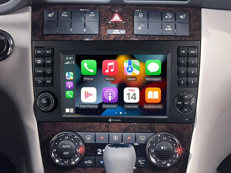 Autoradio Android 7″ Plug & Play Dynavin D9-MBC Premium pour Mercedes Classe C (W203/W204)