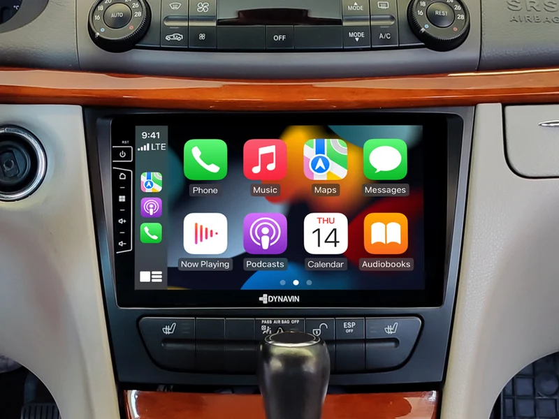 Autoradio Android 9″ Plug & Play Dynavin D9-W211 Premium pour Mercedes-Benz E-Klasse (W211) 2002-2009